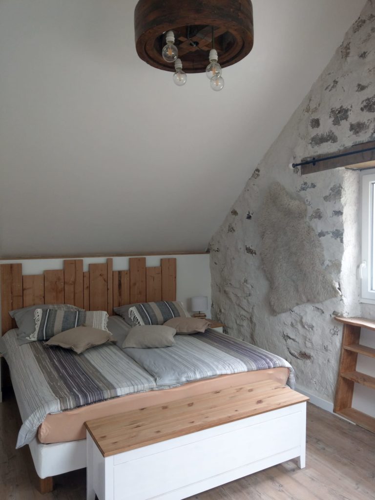 Das ist das Hauptschlafzimmer des Ostflügels